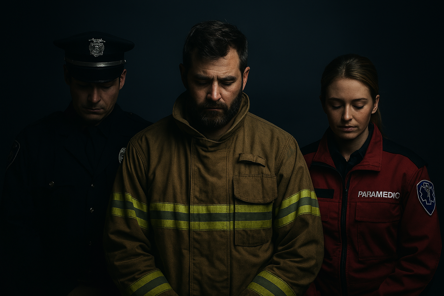 Firefighter portrait